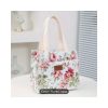 Bolsa de mano floreada