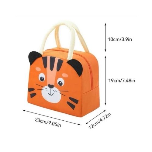 Loncheras para almuerzo Naranja de gatito