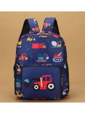 Mochila con estampado de camiones