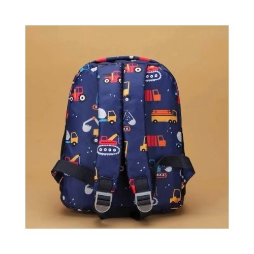 Mochila con estampado de camiones