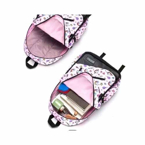 Mochila funcional con unicornio