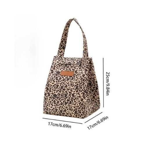 Bolsa térmica Estampado de leopardo