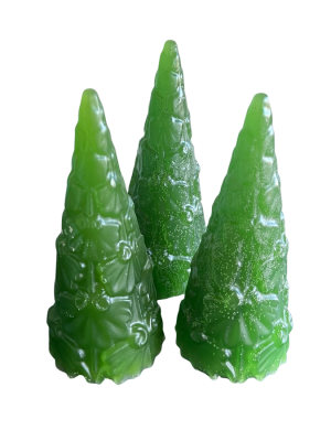 Velas adorno de navidad 3x2