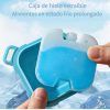 Vaso portátil para alimentos con caja de hielo