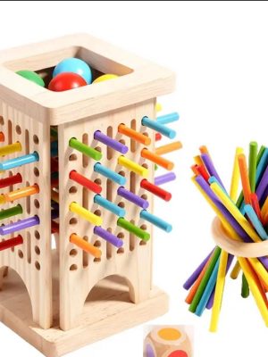 Juego de mesa palitos de madera