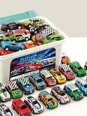 10 coches con retroceso