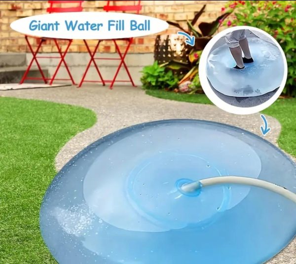 Bola de burbuja inflable